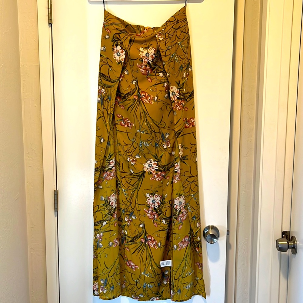 Long floral Skirt